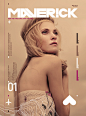 Maverick Magazine /01 : Maverick magazine - issue 01, Covers and back covers and a selection of spreads.