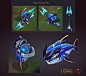 Super Galaxy Fizz, Aleksandr Nikonov : Concept  for Riot Games- Super Galaxy Fizz
Here is GREAT model based on this concept
https://www.artstation.com/artwork/3L38D

Here is video  https://www.youtube.com/watch?v=HDgRfNd3CRY