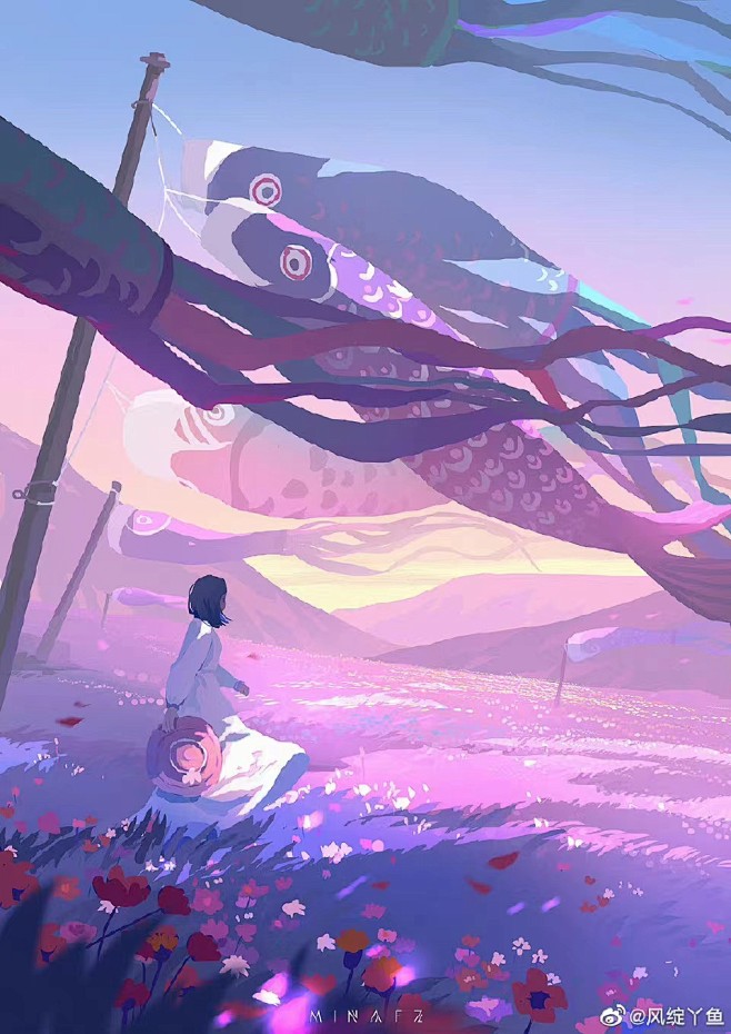 插画师：风绽