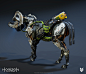 Horizon Zero Dawn - Behemoth, Lennart Franken : I was responsable for the highres model and detailing of the platings and destructable parts. 
Nazz Abdoel was responsable for the highres model, detailing and mechanical engineering of the inner body.

http