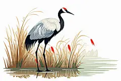 寒露手绘秋意插画