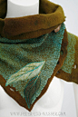 Felted Scarves Handmade ready to ship today by FeuerUndWasser