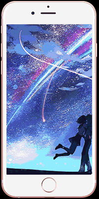 你的名字新海诚唯美浪漫流星三叶livephotos动态锁屏壁纸动图电影动漫