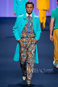 意大利艺术风格美食！艾绰 (Etro) 2015春夏男装秀，海报时尚网带你亲临2015春夏米兰男装周_第9页_Etro