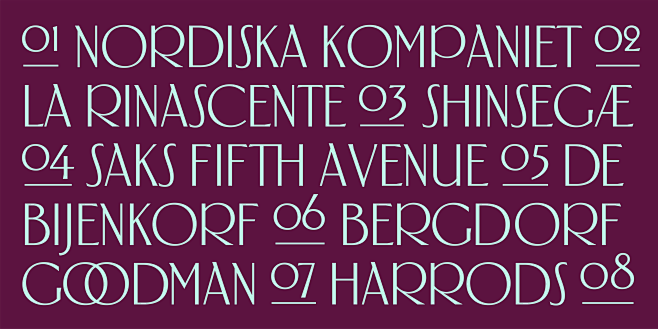 custom font