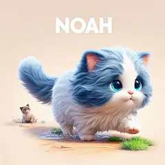 Disney在逃小猫❄️AI专属小猫的迪士尼海报