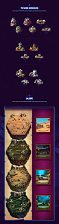 Dragons & Diamonds - Art (2017-2018) : I am glad to finally present the artwork developed for the mobile game Dragons & Diamonds. A puzzle game based on battles against fierce dragons and deadly creatures in order to bring back freedom to the land
