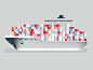 Container ship