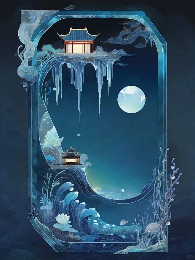 国风｜海上升明月-花瓣网