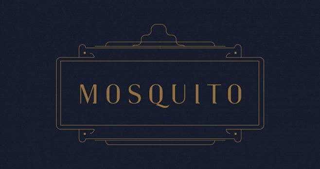 Mosquito甜品香槟酒吧品牌形象设计...