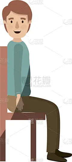 男人,彩色图片,轻的,全身像,讽刺漫画,遮护的手势,人,扶手椅,坐,站