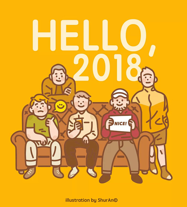 Hello，2018