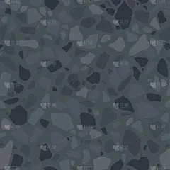 深灰色水磨石地板。无缝图案在意大利或威尼斯古典风格与天然石材，花岗岩，大理石印花，纺织品，壁纸或瓷砖