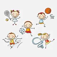 运动的小孩矢量图免抠素材 小男孩 设计图片 免费下载 页面网页 平面电商 创意素材 png素材