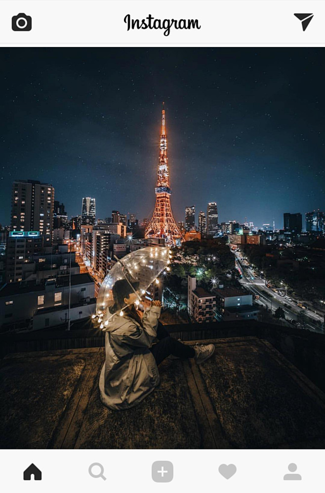 日本东京照片夜景行人图片