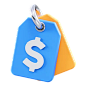 Price Tag  3D Icon