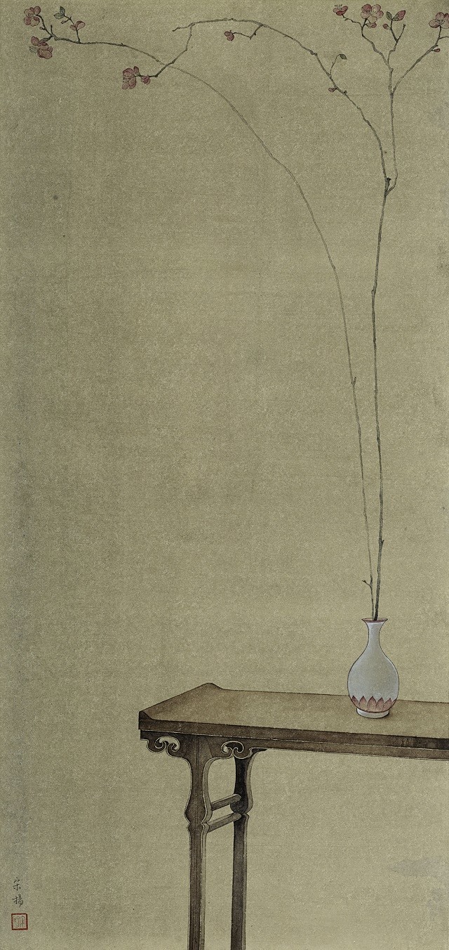 彼岸有莲--宋扬中国画工笔花鸟
宋扬、1...