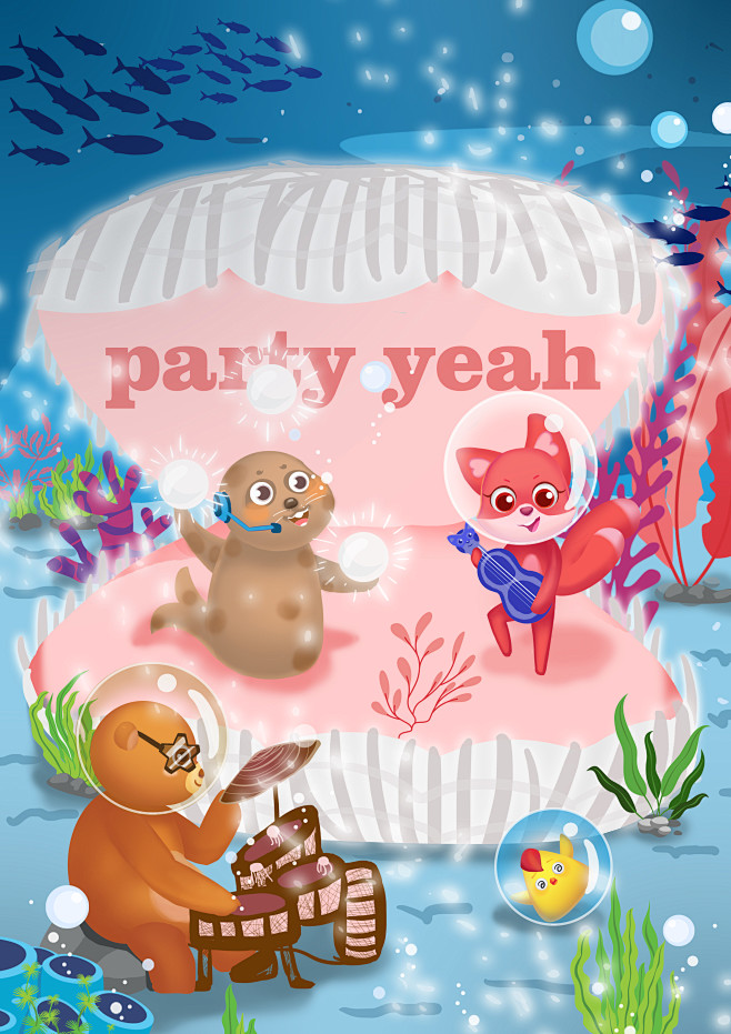 初看这个活动映入脑中的便是可爱的动物们欢歌笑语我的主题讲诉海滨