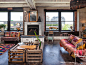 industrial living room 