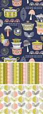 wendy kendall designs – freelance surface pattern designer » indigo kitchen