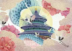 遇见北京 - 橘子瓣瓣er - 原创作品 - 视觉中国(shijueME)