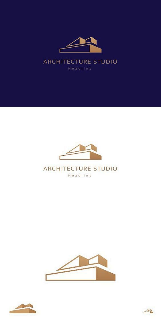 LOGO-美术馆logo-建筑logo-...