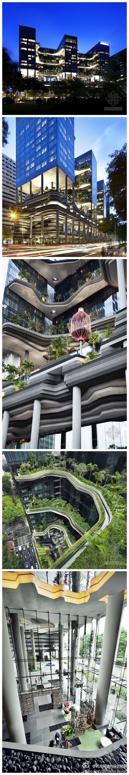 新加坡创新花园主题皮克林宾乐雅酒店设计~...