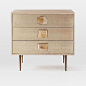 Roar + Rabbit Jeweled 3-Drawer Dresser: