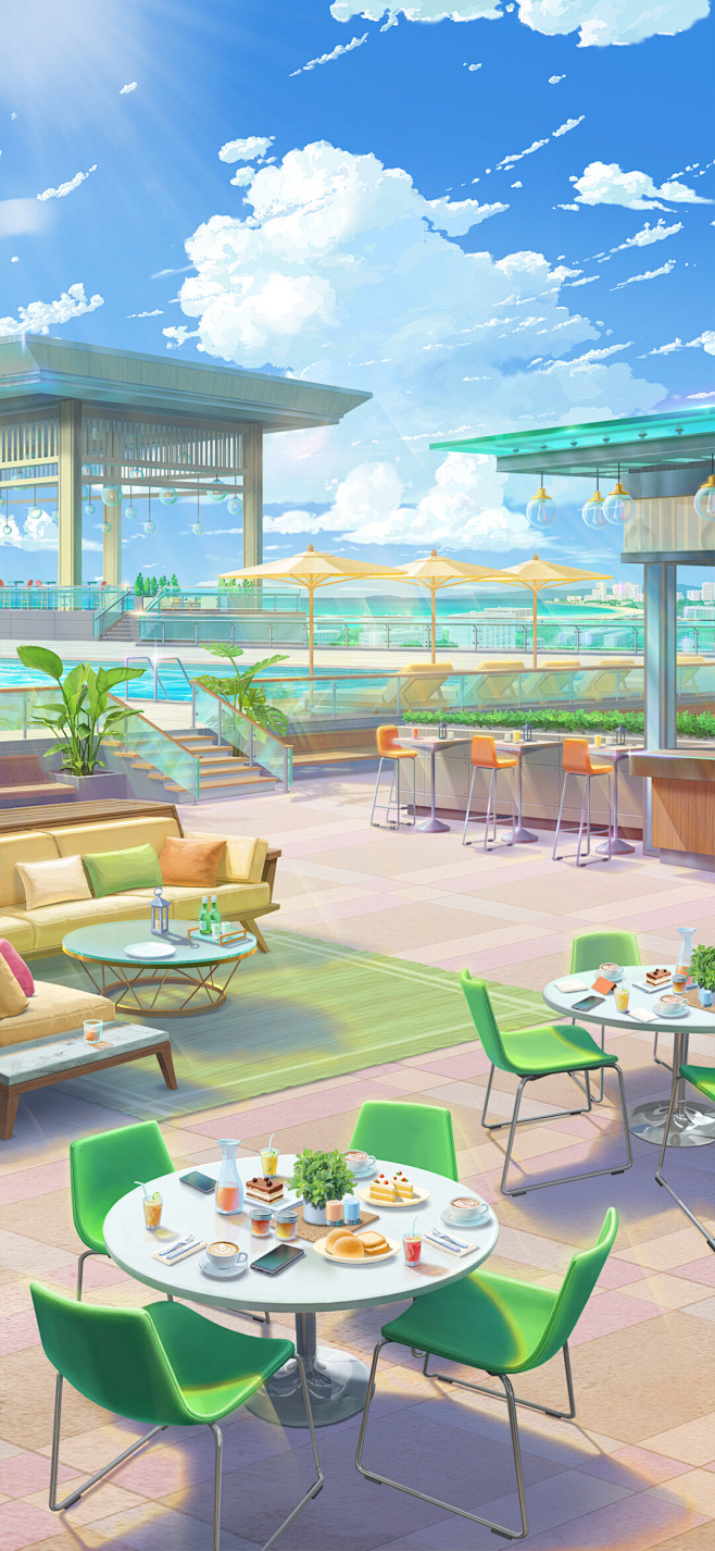 Rooftop Coffee Shop