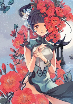 火勺灼采集到手绘