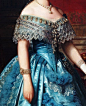 Isabella II, ueen of Spain, Detail. by Federico de Madrazo y Kuntz@北坤人素材