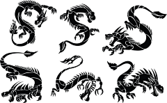 贝多ven采集到剪影设计