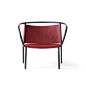 Afteroom Lounge Chair, Burgundy | Lounge chairs | MENU