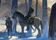 法国自由插画师 alexandre mahboubi 由色块构建的角色艺术作品