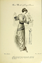 Fashion Dresses of 1910 NewYork and Paris