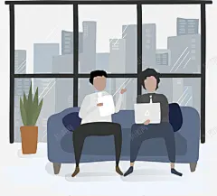 商务办公人士矢量图 设计图片 免费下载 页面网页 平面电商 创意素材