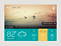 Dribbble - Weather by Seevi ::::✈