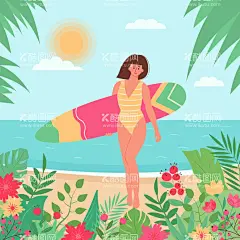 卡通冲浪手绘女孩  - 源文件下载【酷图网】冲浪人物,冲浪,海报,背景,素材,简约,冲浪培训,夏季,夏日,夏天,沙滩,海边,运动,极限运动,旅行,度假,冲浪海报素材,水上运动,暑期招生,冲浪节,元素,插图,冲浪素材,活动,冲浪教学,学冲浪,俱乐部,展板,冲浪比赛,人物,卡通,插画,手绘,冲浪插画,卡通冲浪,海浪,女人,美女,女孩,泳装,泳衣