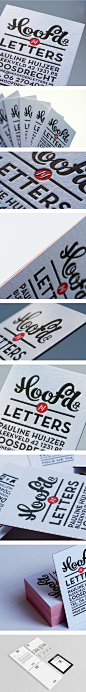 Business cards Hoofd&Letters