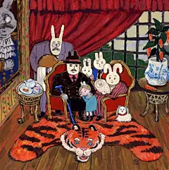 日本插画师Yoriyuki Ikegami笔下童话里的小世界