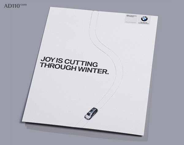 宝马汽车精彩创意宣传手册设计欣赏
