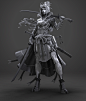Female Ninja（WIP）_Jacky000作品_角色/人物/生物_CG模型网