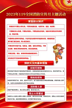 全国消防日防火安全