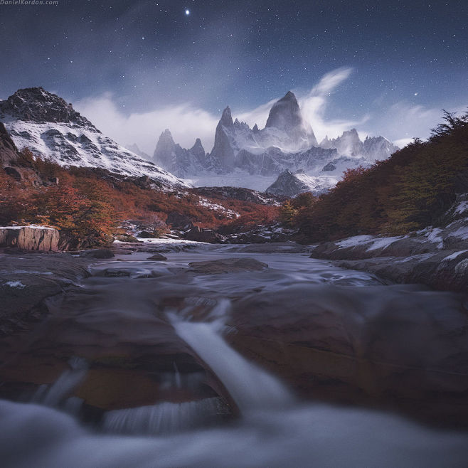 Fitzroy Night By Dan...