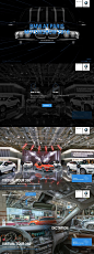 @模库 BMW 2016巴黎车展VR 全景体验_网页设计__模库(51Mockup)