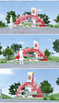 红色社会主义核心价值观雕塑党建文化墙城市广场公园景观小品精神堡垒