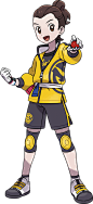 Victor (Galar) : Victor is a new Pokémon Trainer and the male protagonist in Pokémon Sword and Shield. He is one of the two main protagonists of the game, alongside with the female Trainer, Gloria. Victor is a short young boy with fair skin, short brown h