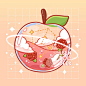 Glass fruits series 

Saves and shares are super appreciated!! 

I'm making a new series!
Drawing this makes me feel good about my art. I'm gonna make them into transparent stickers and possibly keychains and washi tapes once i have enough designs 

You c