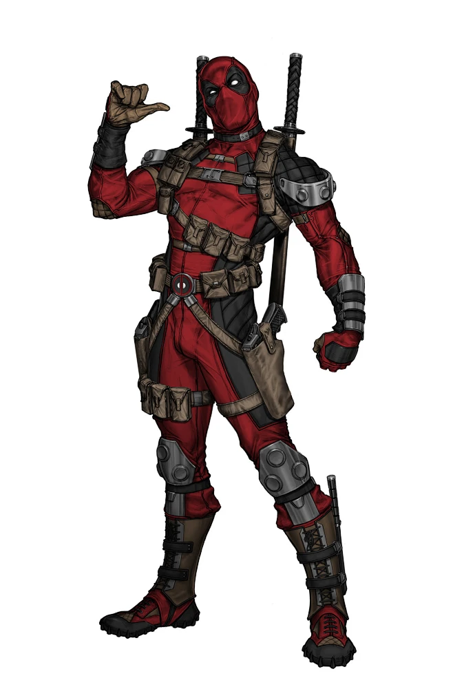 Figurine Sideshow Deadpool – Échelle 1/6 – Version Comics – 2016 – Occasion