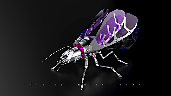 昆虫机甲-悟杰高端视觉设计